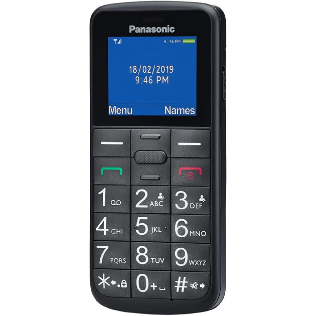 Мобільний телефон Panasonic KX-TU110 Black (KX-TU110EXB) UA