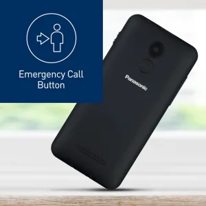 Мобільний телефон Panasonic KX-TU155 Black (KX-TU155EXBN) UA