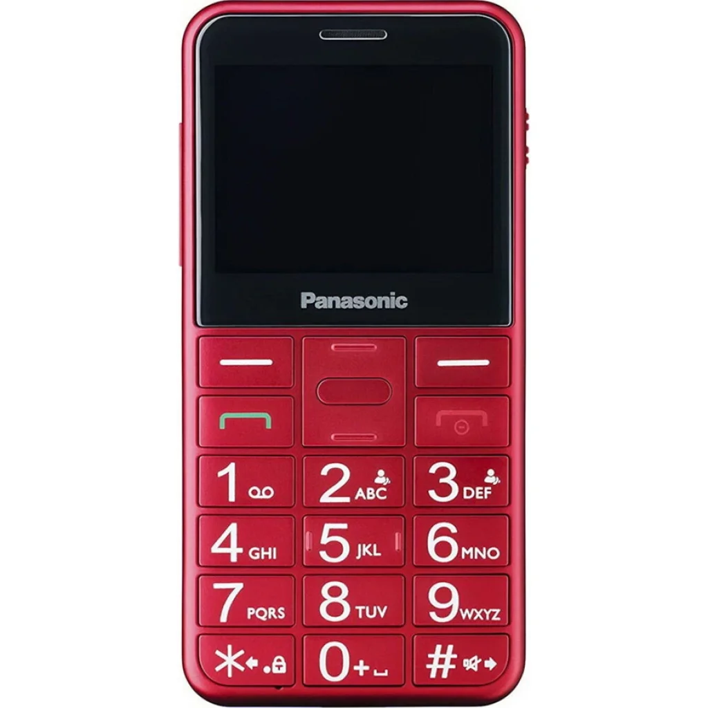 Мобільний телефон Panasonic KX-TU155 Red (KX-TU155EXRN) UA