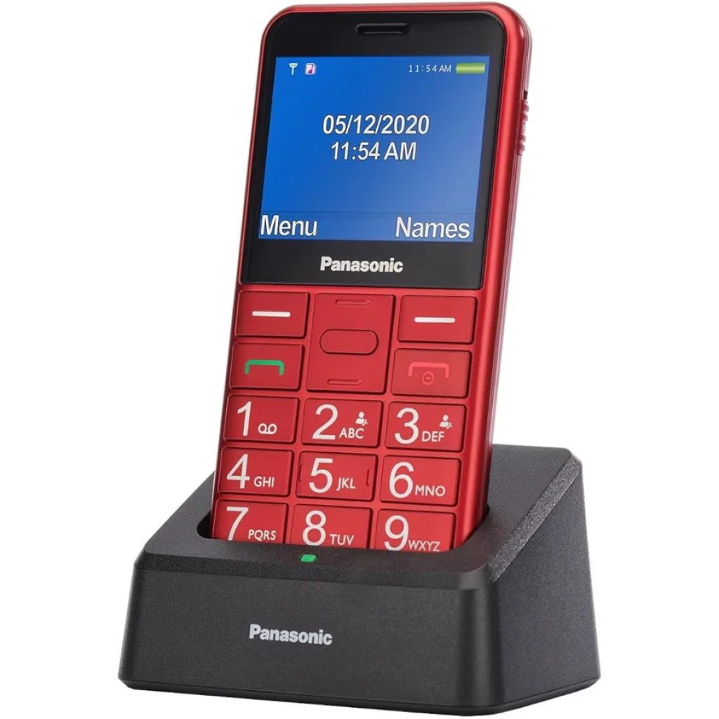 Мобільний телефон Panasonic KX-TU155 Red (KX-TU155EXRN) UA