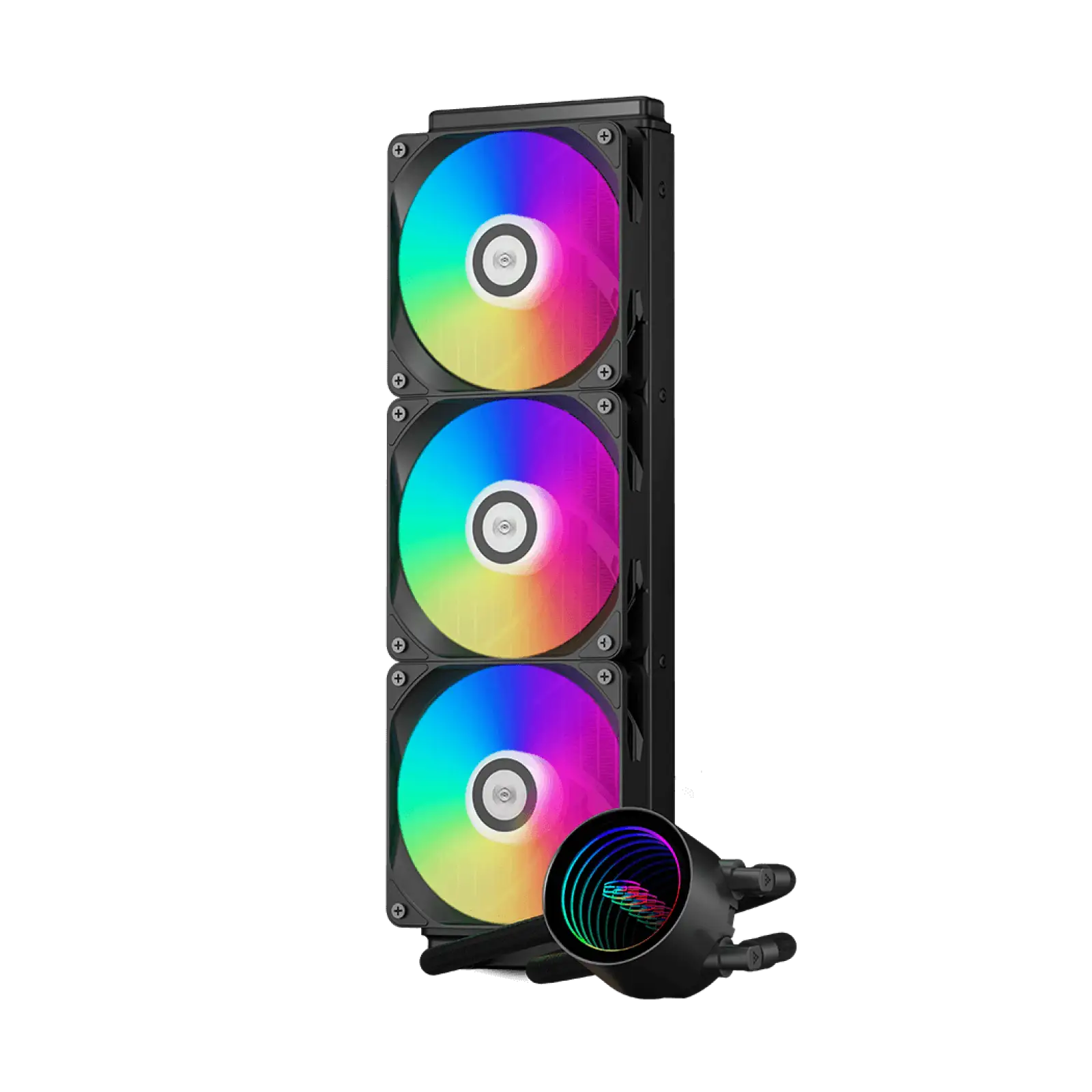 Водяное охлаждение PcCooler DA360 V2 ARGB Black (DA360V2-BKAWXX-GL) UA