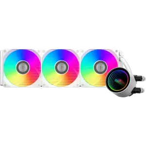Водяное охлаждение PCCooler DA360 ARGB White (DA360-WHAWXX-GL) UA