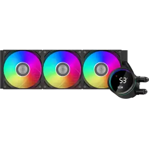 Водяное охлаждение PCCooler DA360 Pro ARGB Digital BK (DA360Pro-BKAWXX-GL) UA