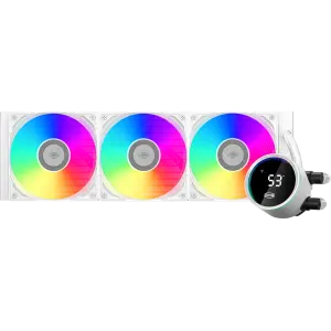 Водяное охлаждение PCCooler DA360 Pro ARGB Digital White (DA360Pro-WHAWXX-GL) UA