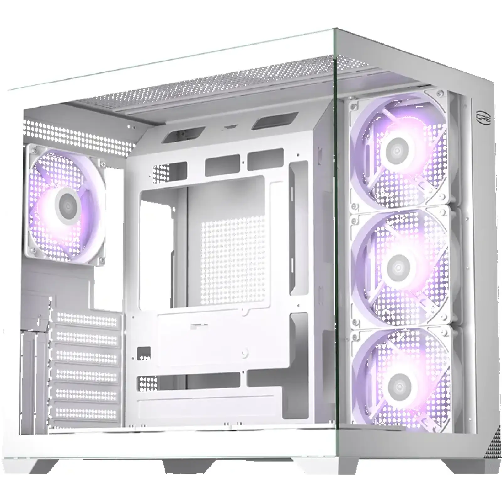 Корпус PcCooler CPS C3 T700 ARGB WH Без БЖ (C3-T700WHD401-GL) UA