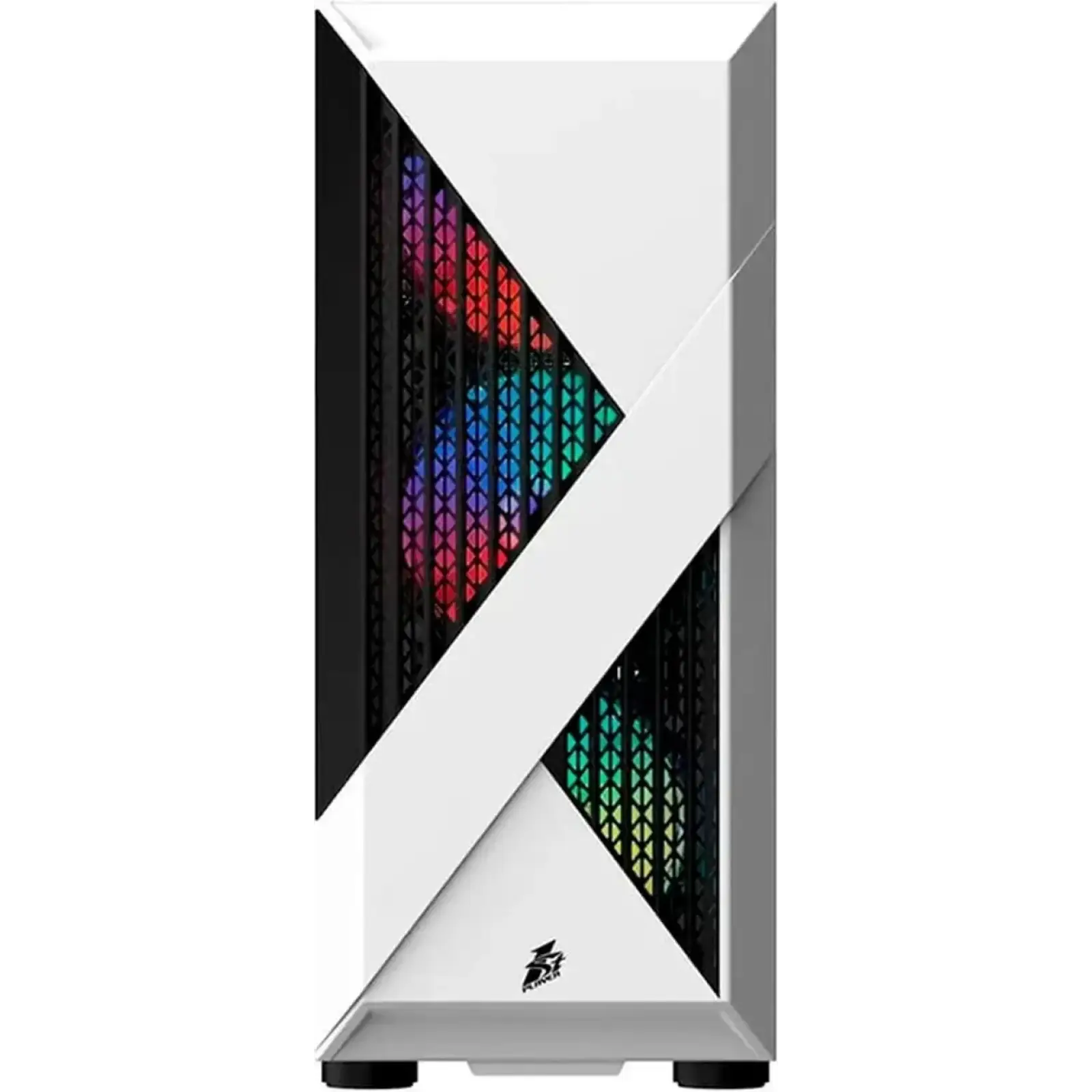 Корпус 1stPlayer F3-A-4F1 White 600W UA