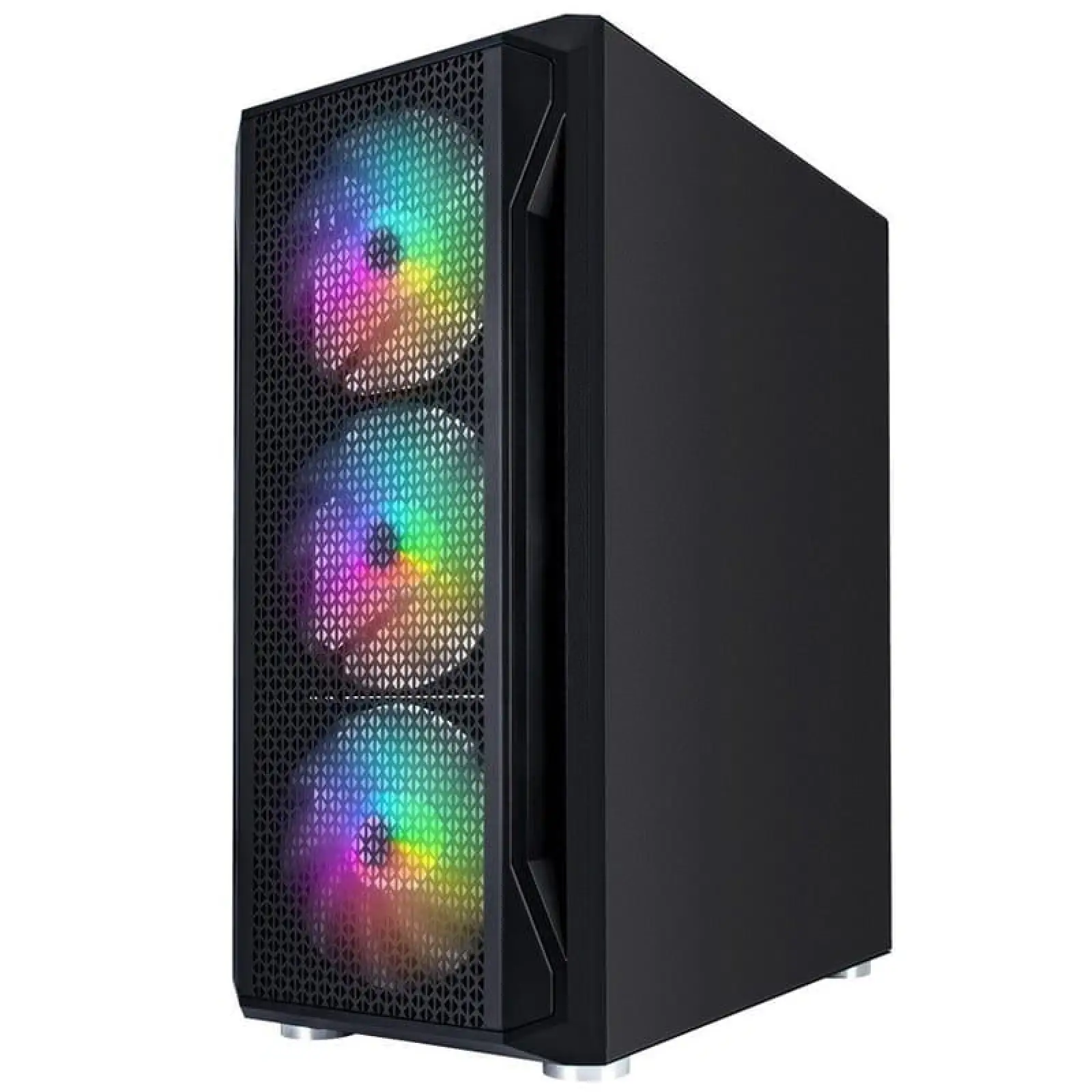 Корпус 1stPlayer X4-4F1 Black 600W UA