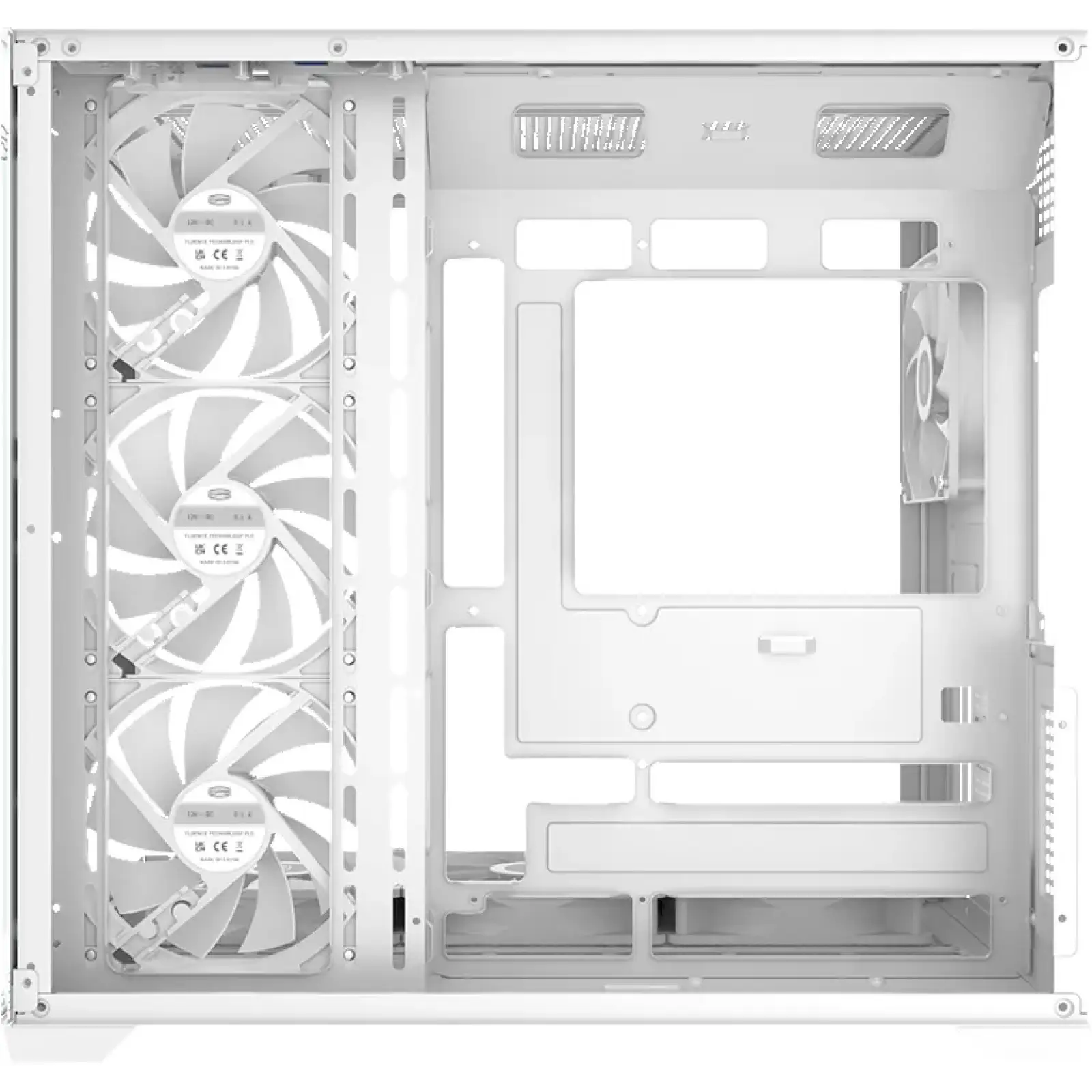 Корпус PcCooler CPS C3 T700 ARGB WH Без БЖ (C3-T700WHD401-GL) UA