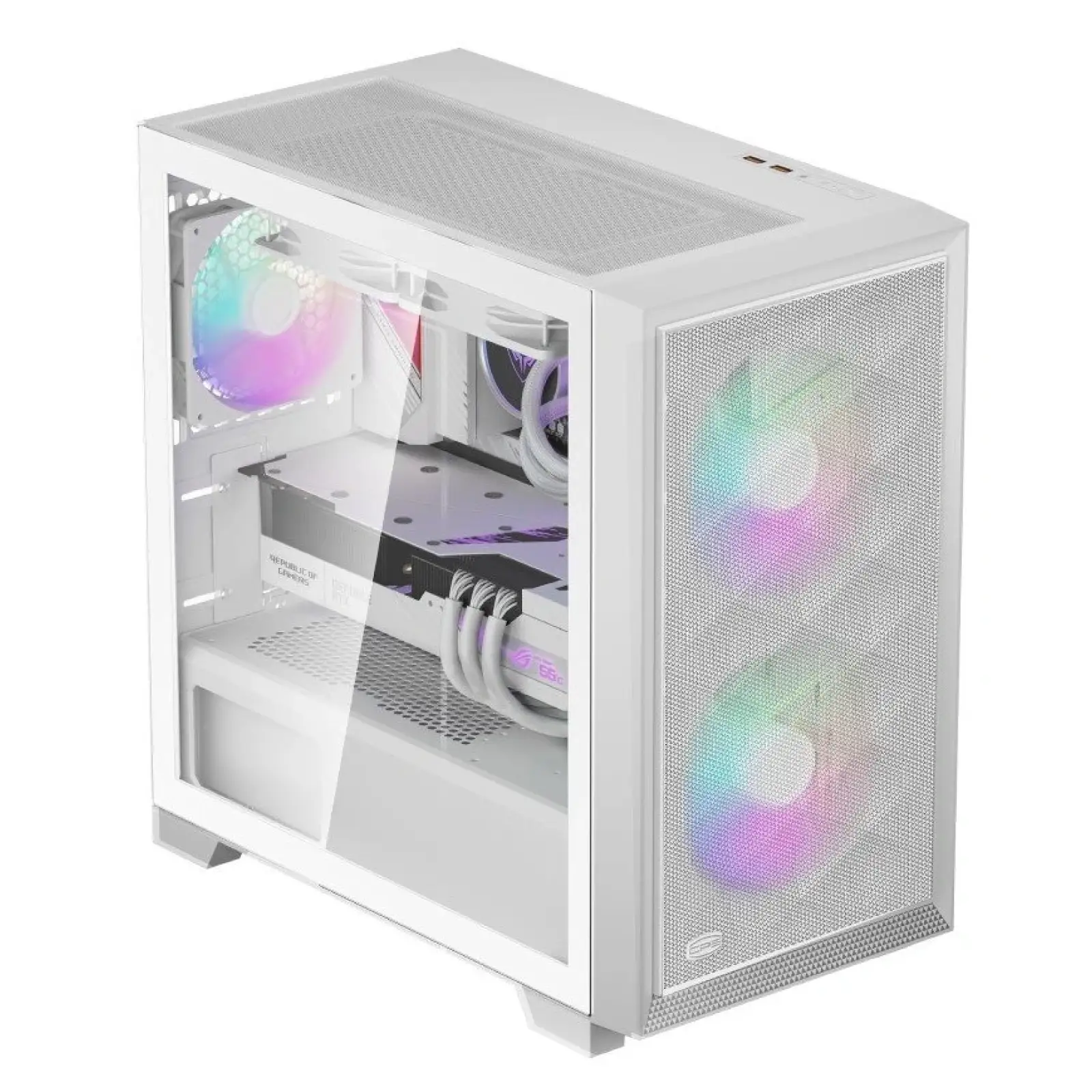 Корпус PCCooler CPS C3D310 White (C3D310-WHP0-GL) UA