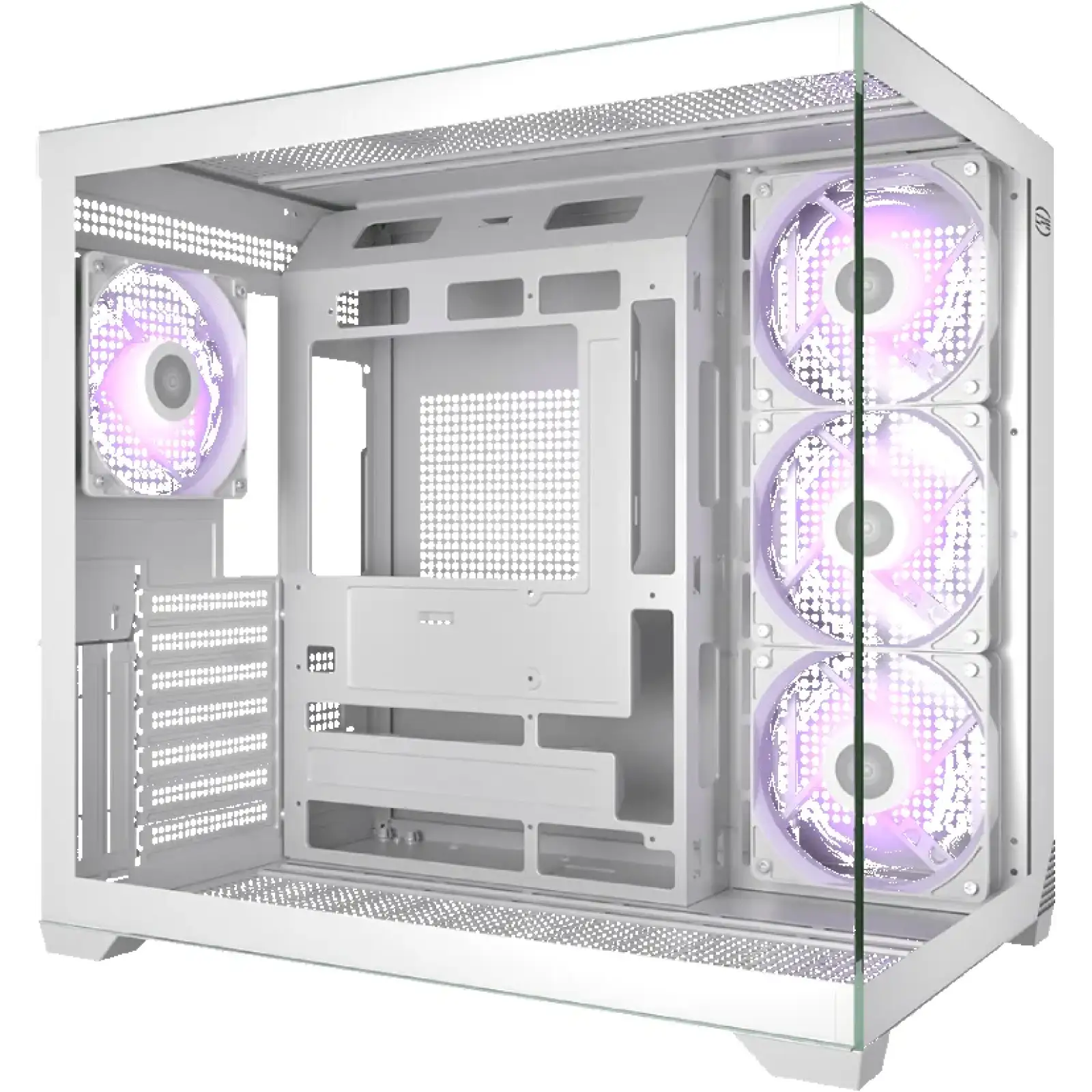 Корпус PcCooler CPS C3 T700 ARGB WH Без БЖ (C3-T700WHD401-GL) UA
