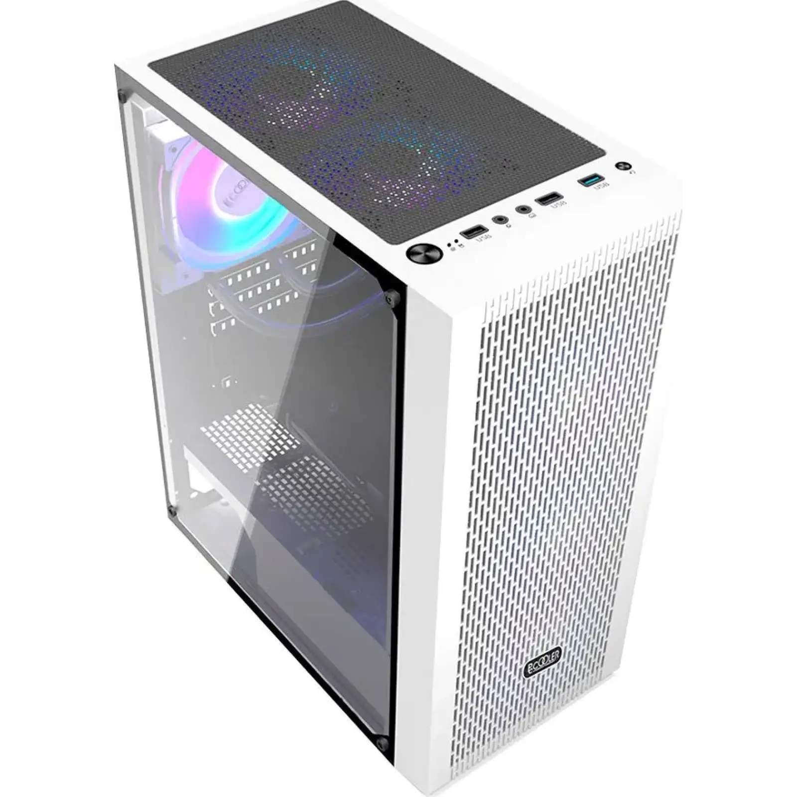 Корпус PcCooler CPS MA100 MESH White Без БП (MA100 MESH WH) UA