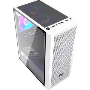 Корпус PcCooler CPS MA100 MESH White Без БП (MA100 MESH WH) UA