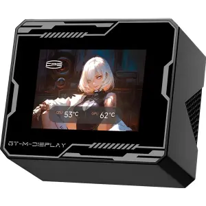 Водяное охлаждение PCCooler GT360M ARGB Display BK (GT360M-BKAWXX-GL) UA