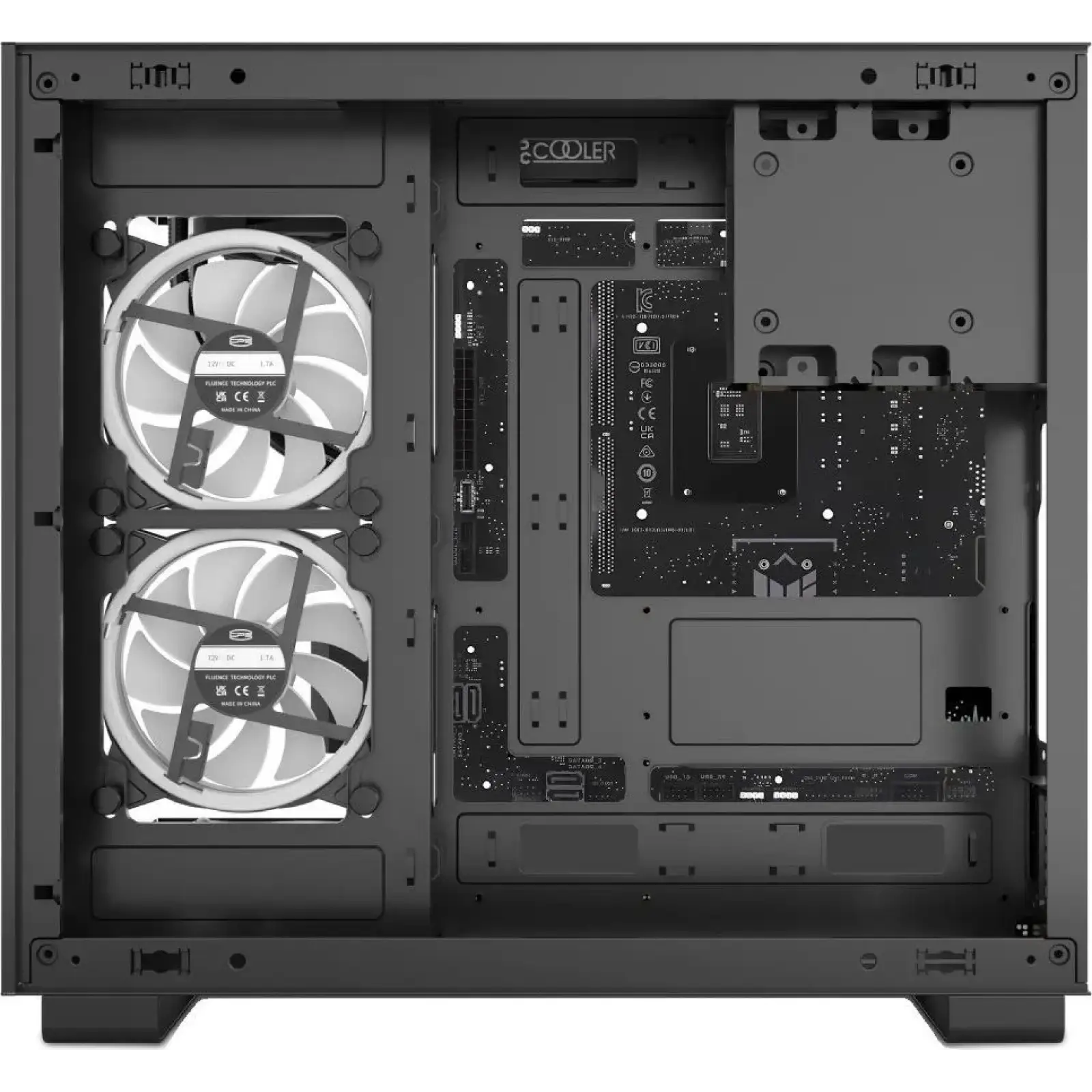 Корпус PcCooler CPS C3 T500BK Black Без БЖ (C3-T500BKD0-GL) UA