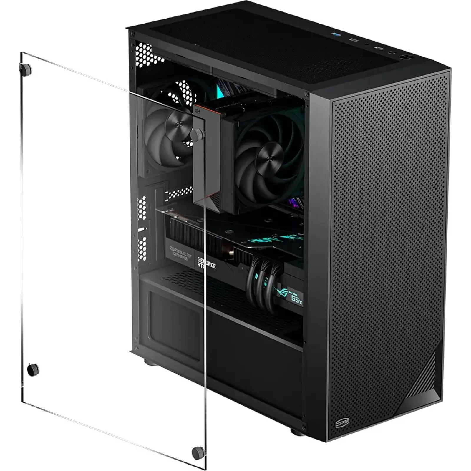 Корпус PcCooler CPS C3B310 BK Black (C3B310-BKP0-GL) UA