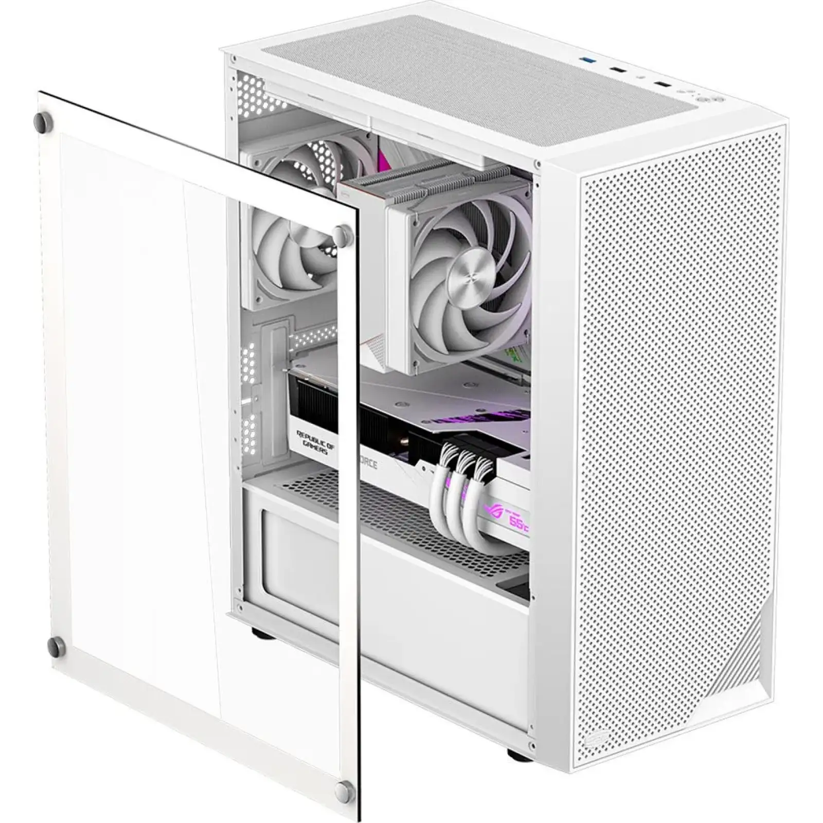 Корпус PcCooler CPS C3B310 WH White Без БП (LxWxH) UA
