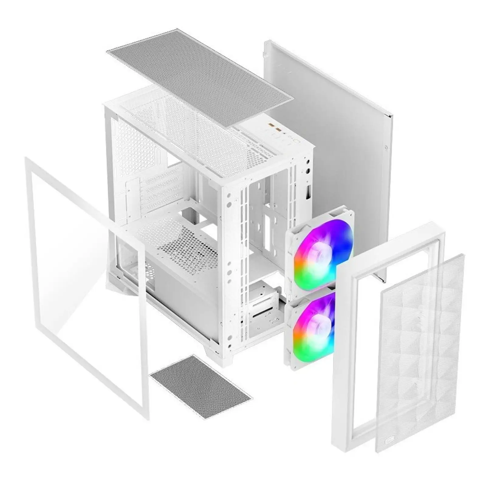 Корпус PCCooler CPS C3D310 White (C3D310-WHP0-GL) UA