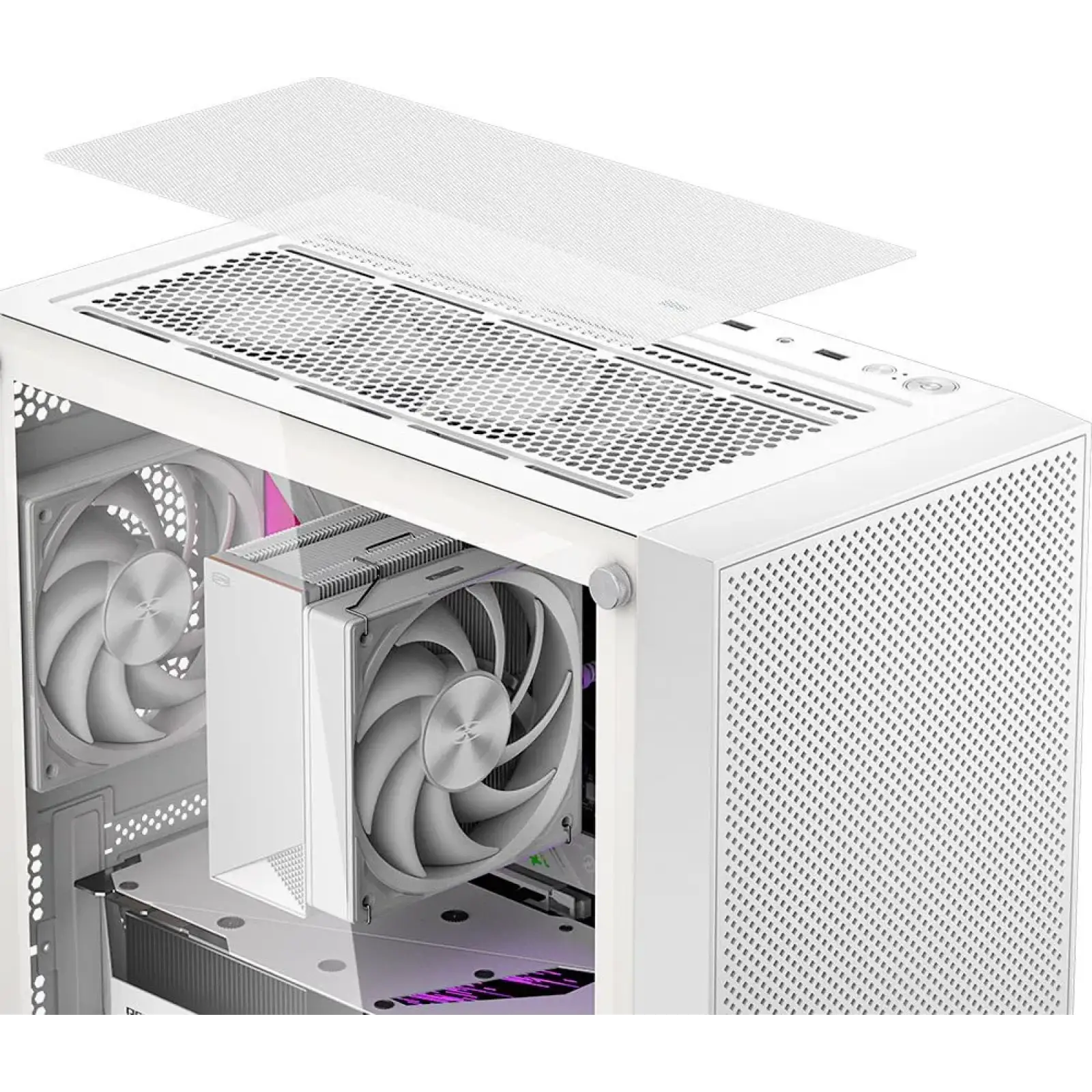 Корпус PcCooler CPS C3B310 WH White Без БП (LxWxH) UA