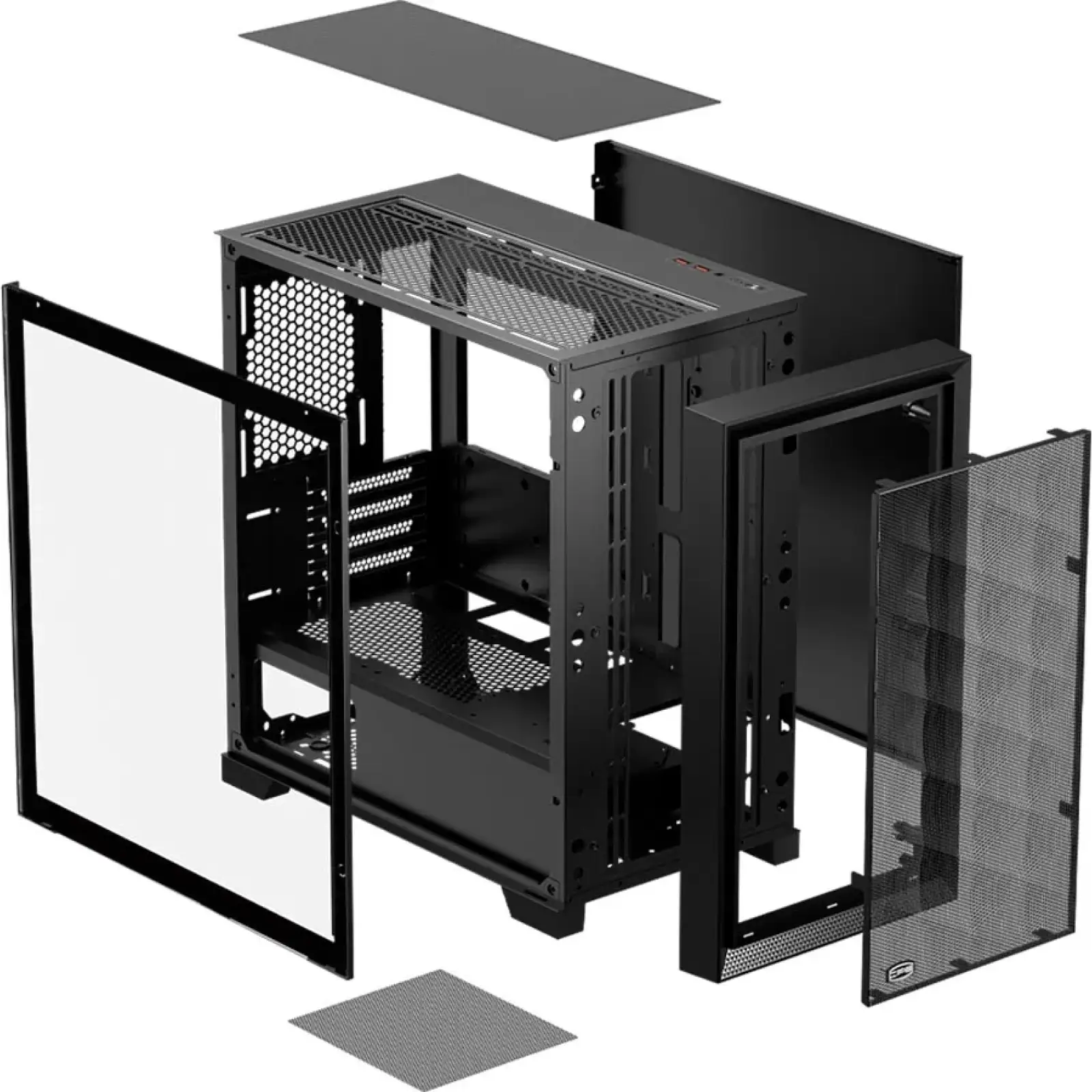 Корпус PcCooler CPS C3D310 Black Без БЖ (C3D310-BKP0-GL) UA
