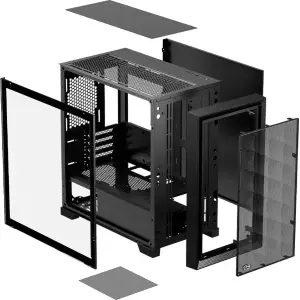 Корпус PcCooler CPS C3D310 Black Без БЖ (C3D310-BKP0-GL) UA