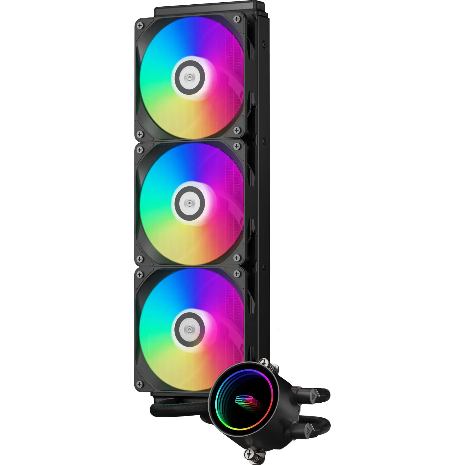 Водяное охлаждение PCCooler DA360 ARGB Black (DA360-BKAWXX-GL) UA
