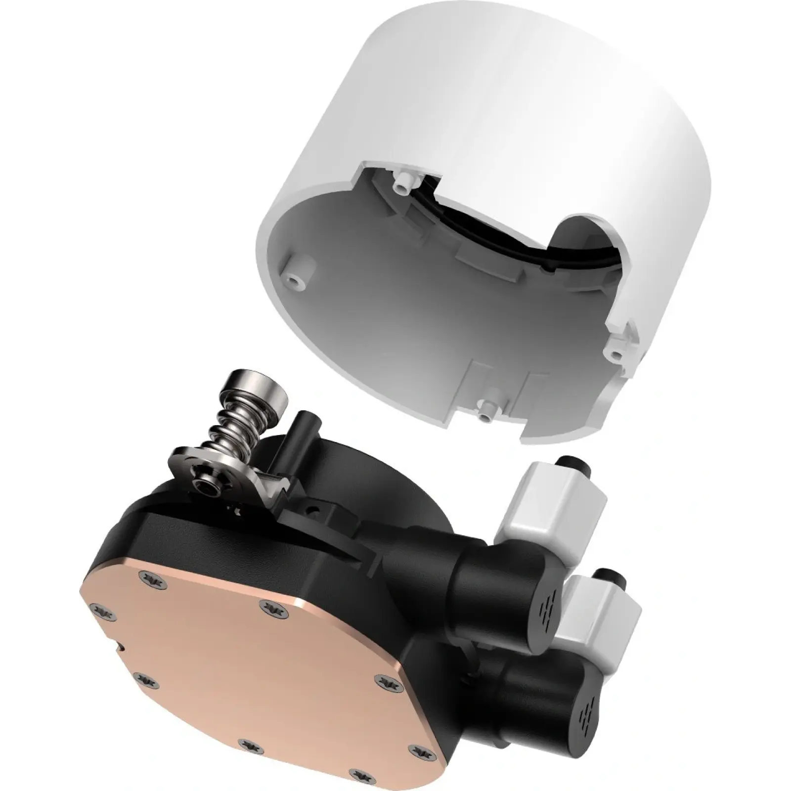 Водяное охлаждение PCCooler DA360 ARGB White (DA360-WHAWXX-GL) UA