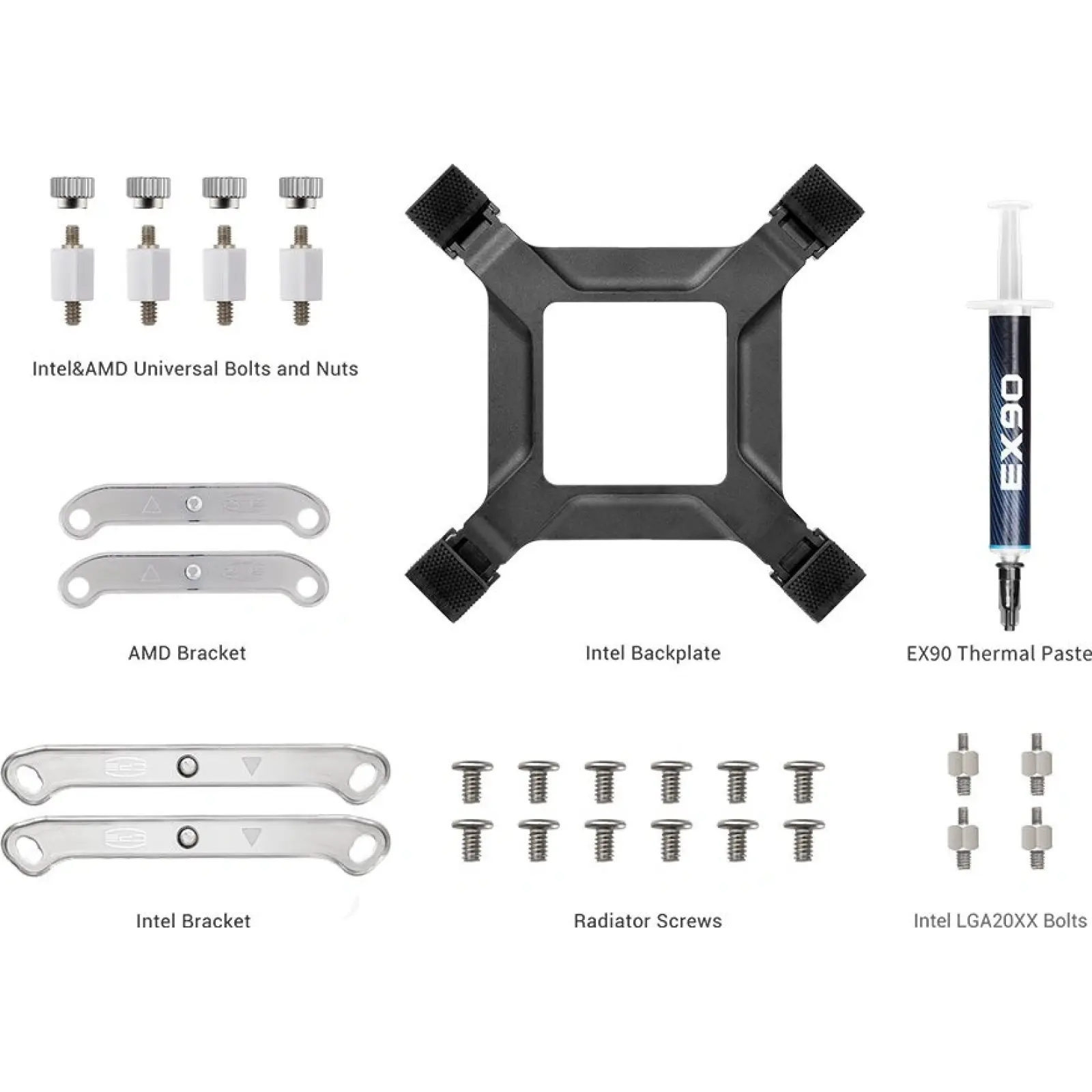 Водяное охлаждение PCCooler DA360 Pro ARGB Digital White (DA360Pro-WHAWXX-GL) UA