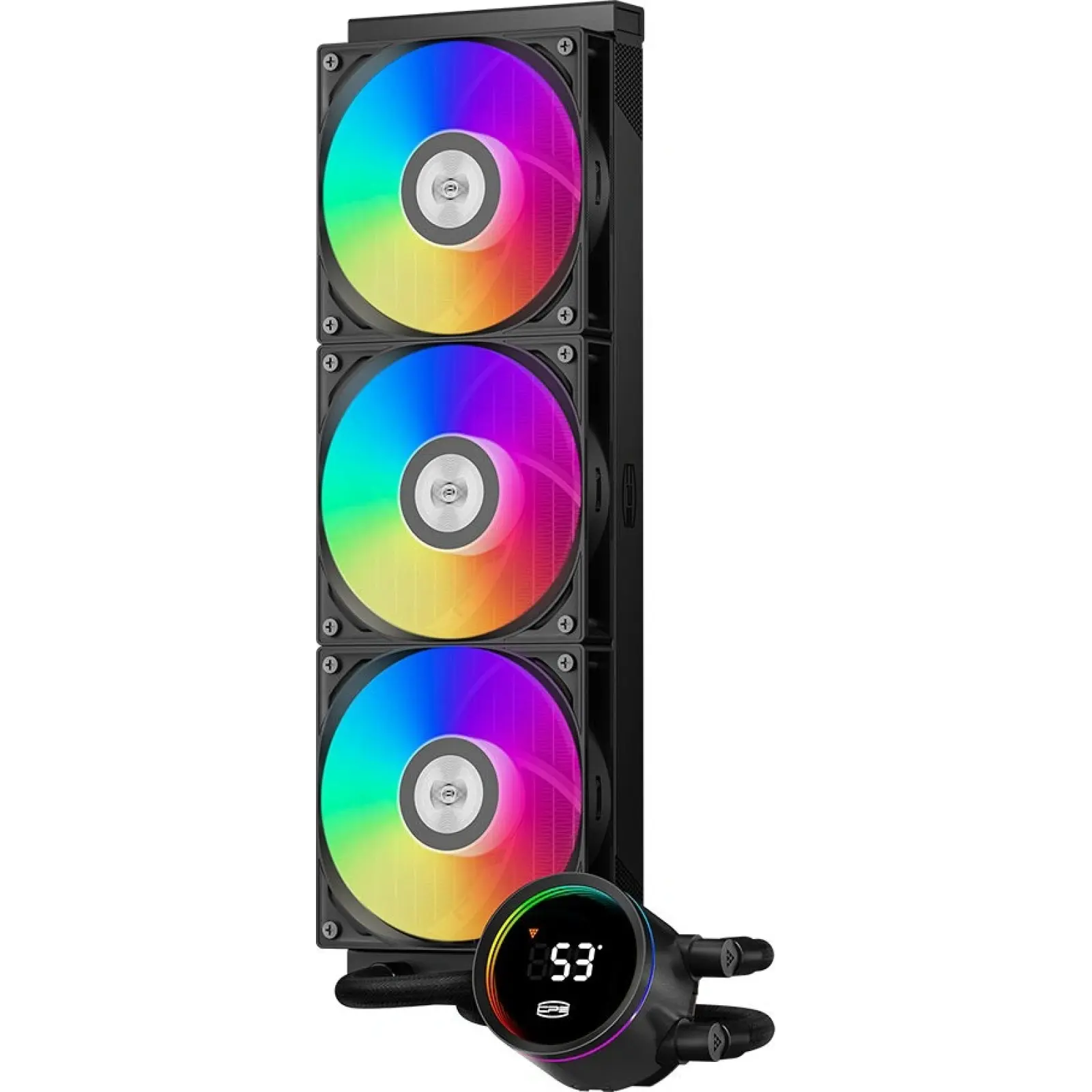 Водяное охлаждение PCCooler DA360 Pro ARGB Digital BK (DA360Pro-BKAWXX-GL) UA