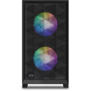 Корпус PcCoolerCPS C3D310 BK ARGB Без БЖ (LxWxH) UA