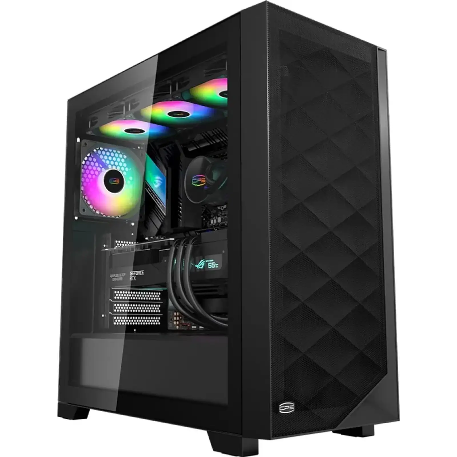 Корпус PcCooler CPSC3D510 BK ARGB Без БЖ UA