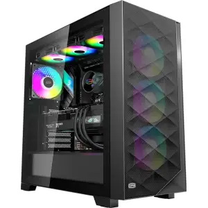 Корпус PcCooler CPSC3D510 BK ARGB Без БЖ UA