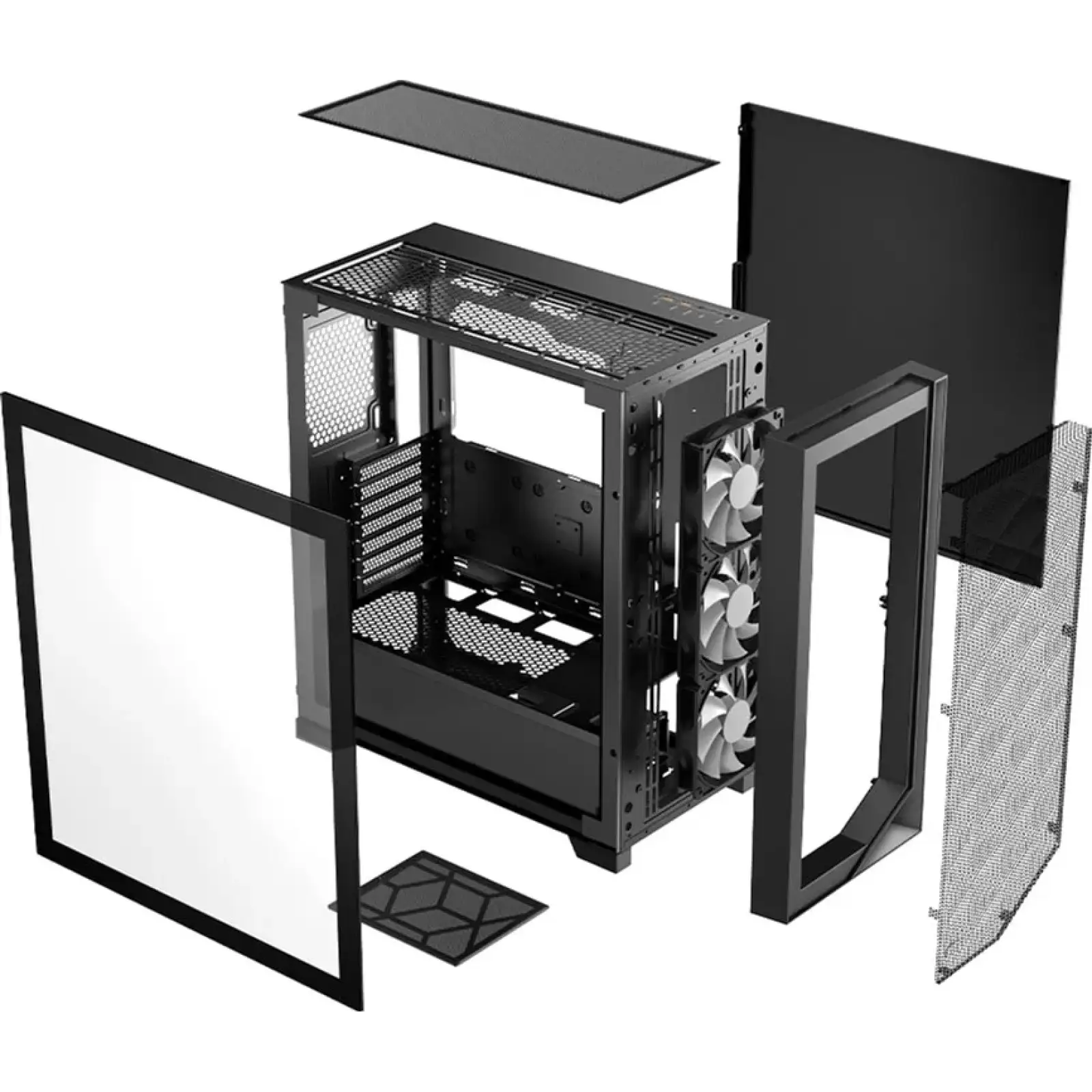 Корпус PcCooler CPSC3D510 BK ARGB Без БЖ UA