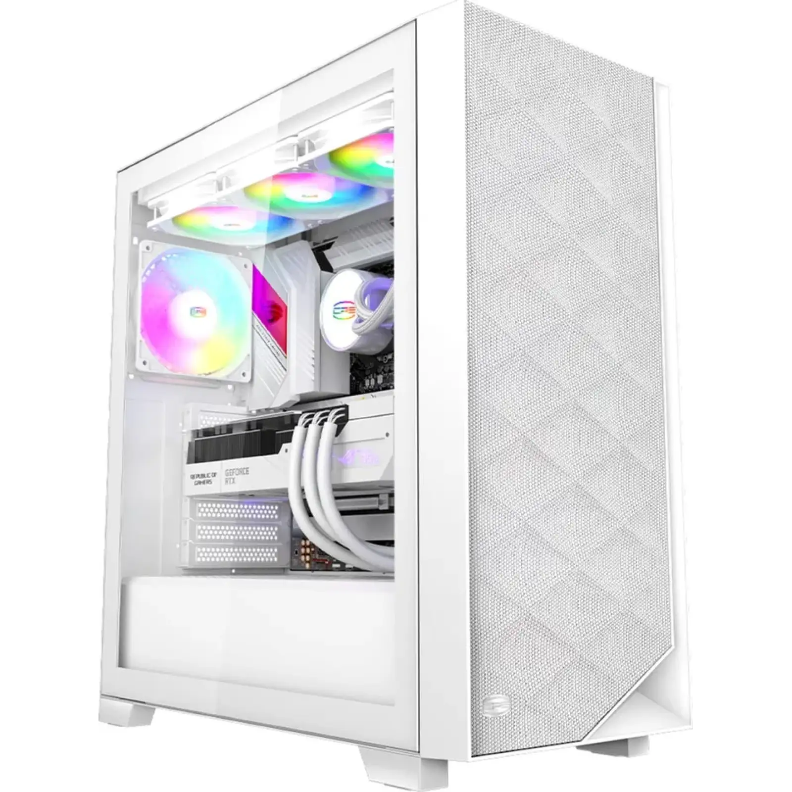 Корпус PcCooler CPS C3D510 WH ARGB Без БП (LxWxH) UA