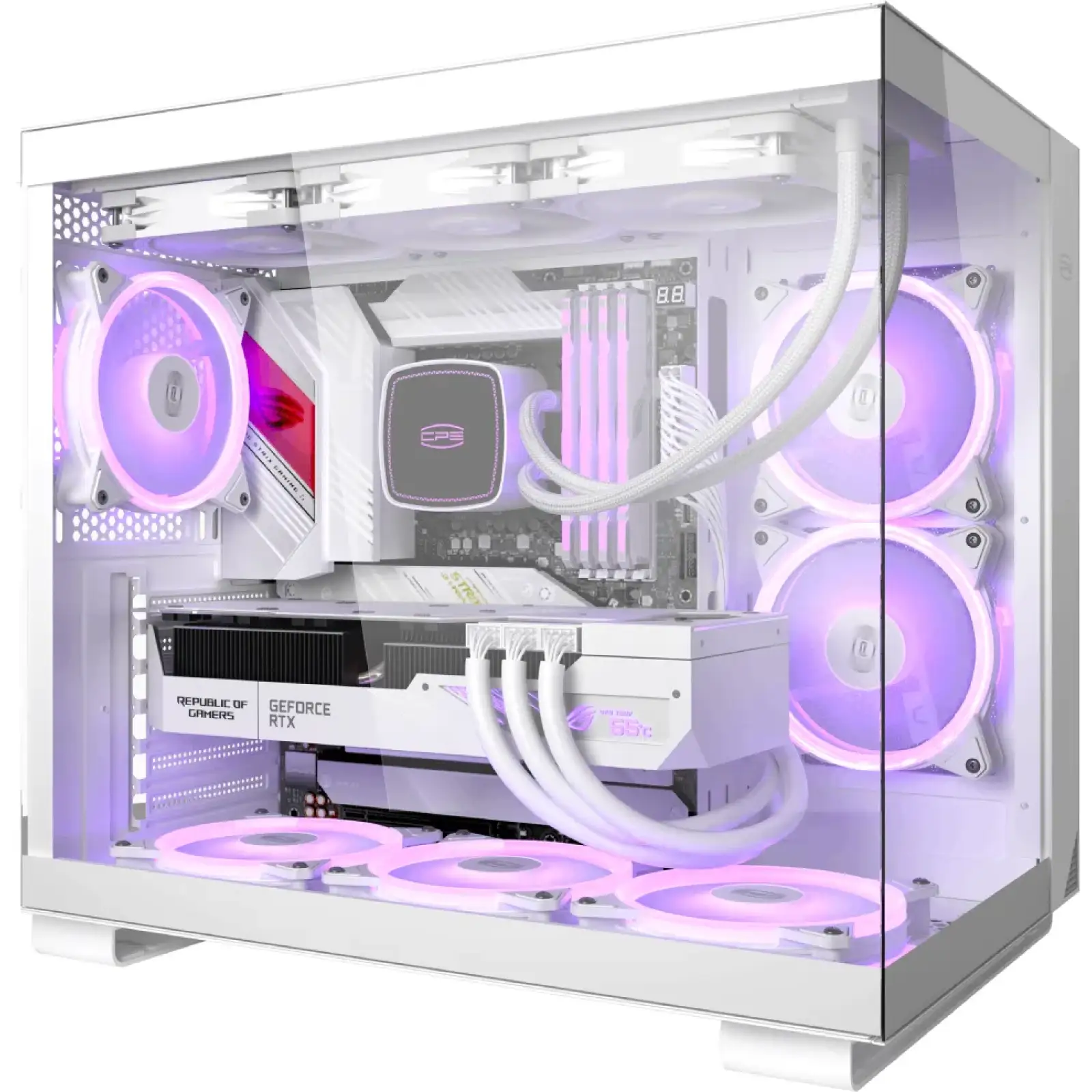 Корпус PcCooler CPS C3 T500 ARGB White Без БП (C3 T500 ARGB WH) UA
