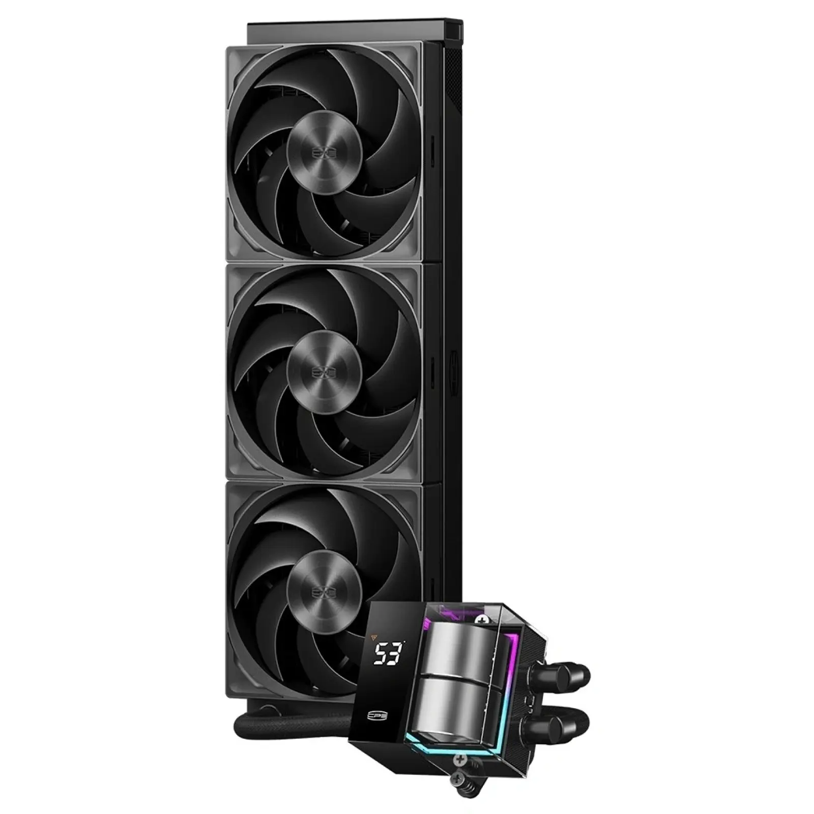 Водяное охлаждение PCCooler DS360 PRO Digital Black (D7-S360WBKN-GL) UA