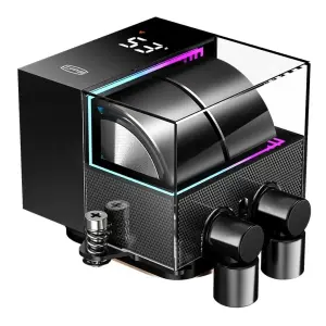 Водяное охлаждение PCCooler DS360 PRO Digital Black (D7-S360WBKN-GL) UA