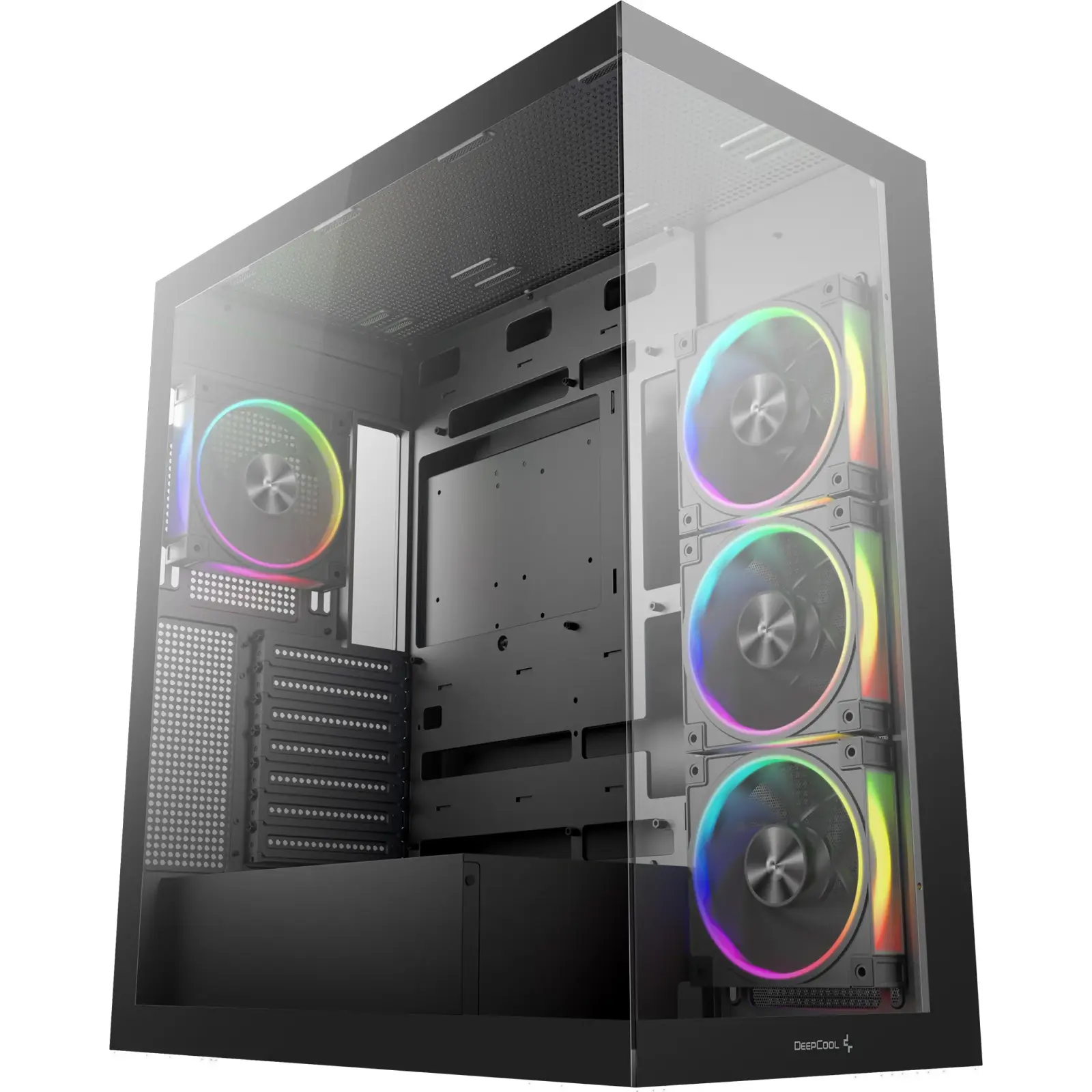 Корпус Deepcool CG580 4F V2 Black Без БЖ (R-CG580-BKADA4-G-2) UA