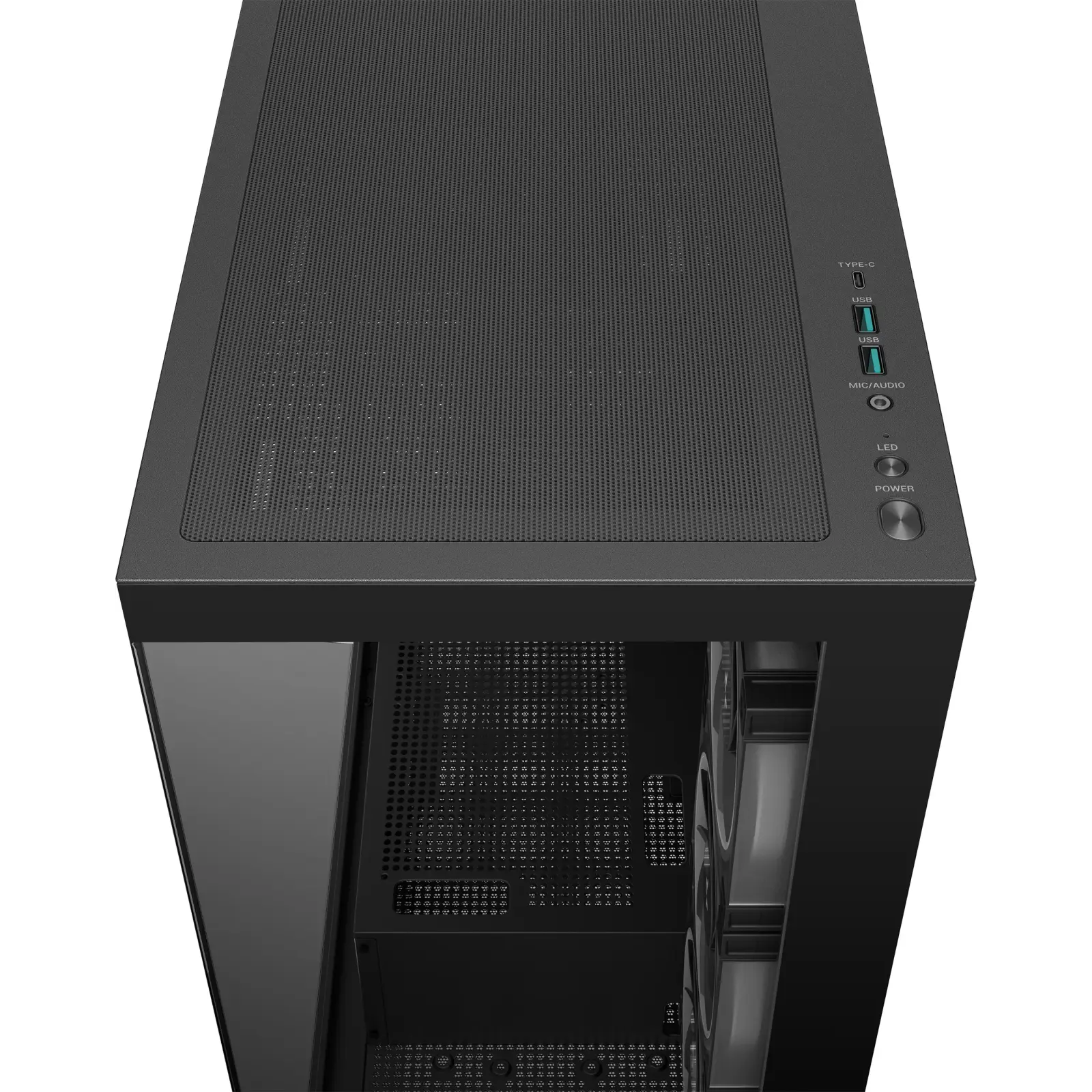 Корпус Deepcool CG580 4F V2 Black Без БЖ (R-CG580-BKADA4-G-2) UA