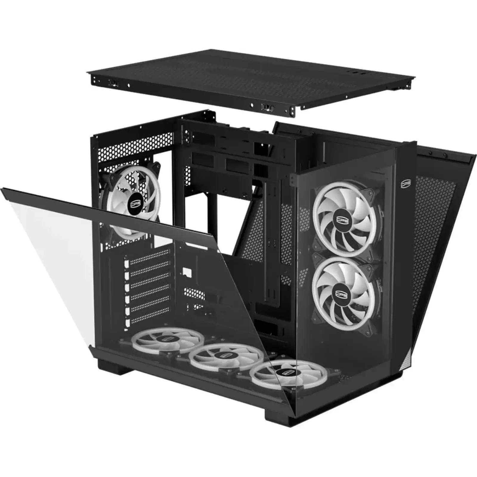Корпус PcCooler CPS C3 T500 ARGB BK Без БЖ UA