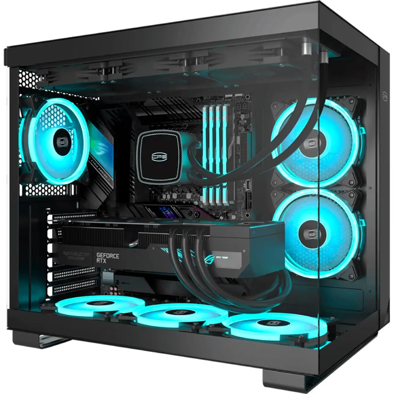 Корпус PcCooler CPS C3 T500 ARGB BK Без БЖ UA