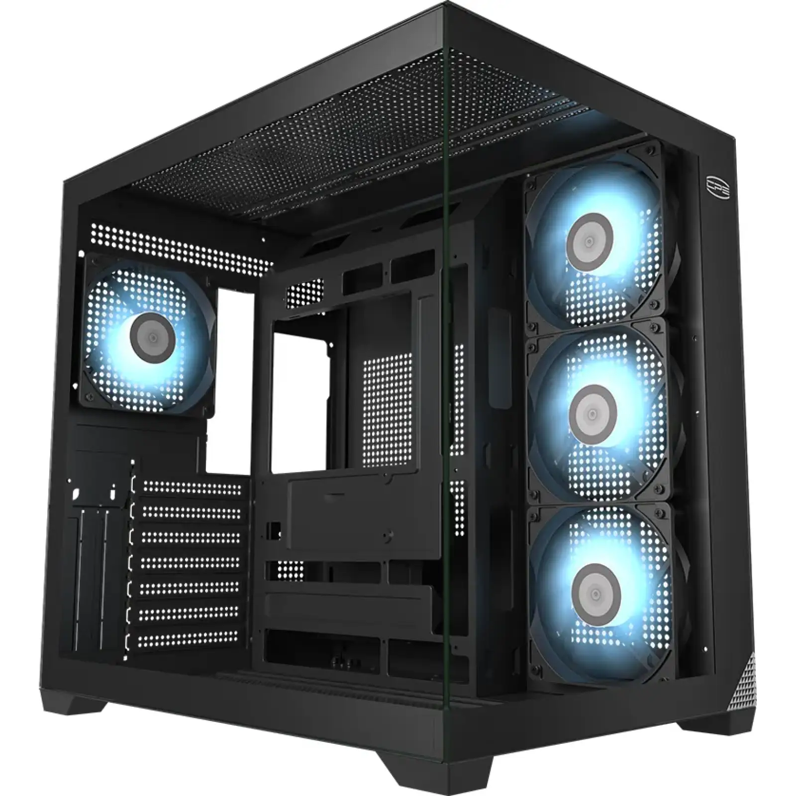 Корпус PcCooler CPS C3 T700 ARGB BK Без БП (C3-T700BKD401-GL) UA