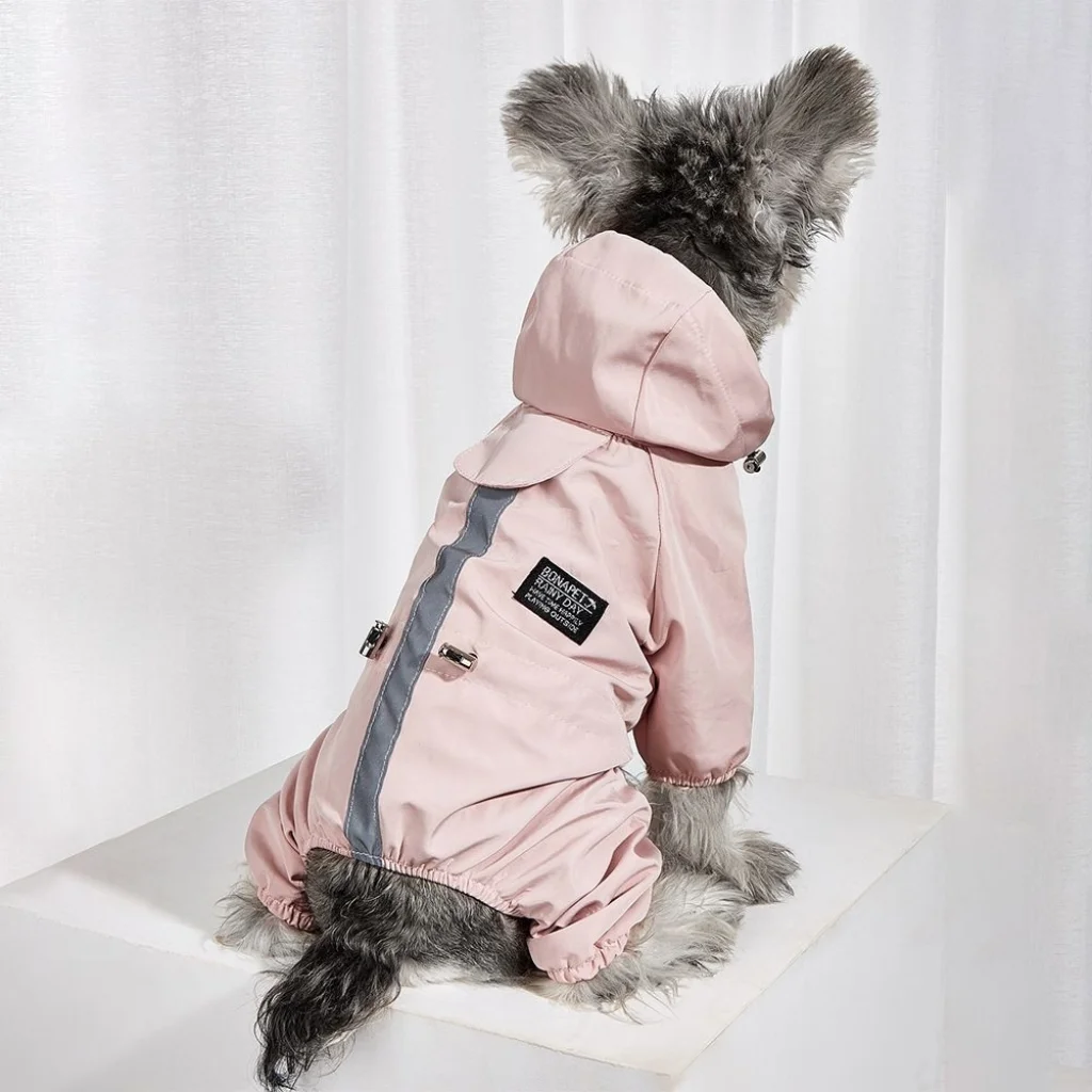 Плащ для собак BONAPET C001 XL Size Pink