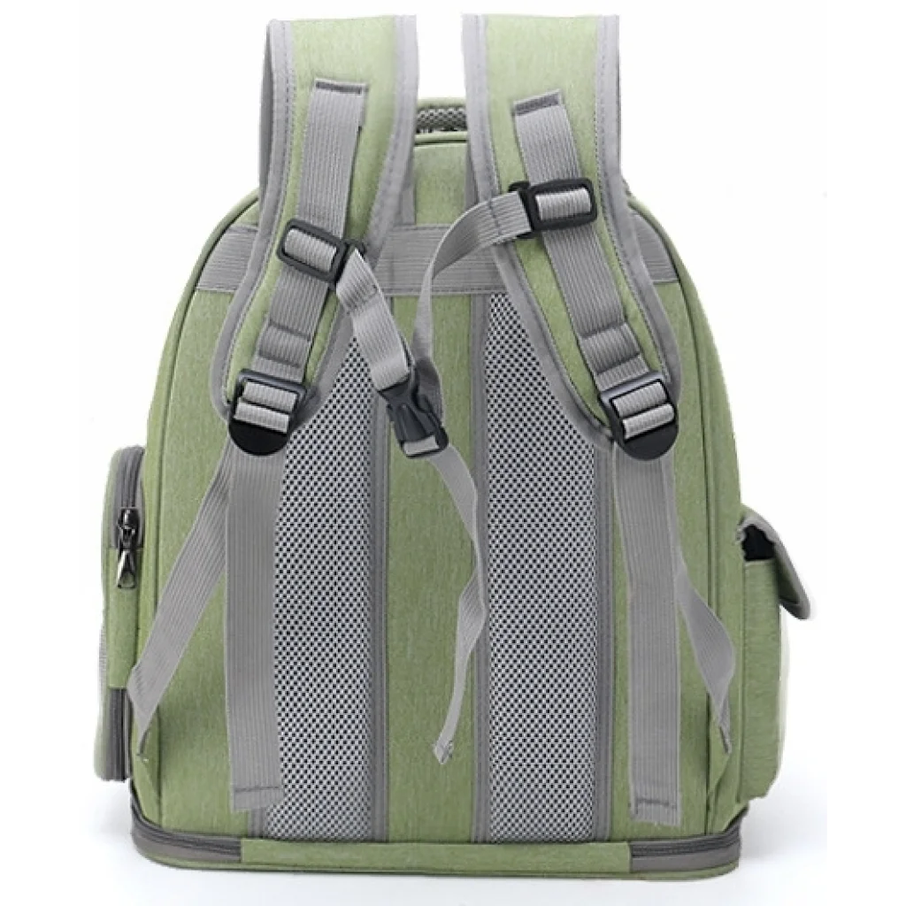 Рюкзак-переноска MOORPET 5042 Portable Double Shoulder Cat Grey