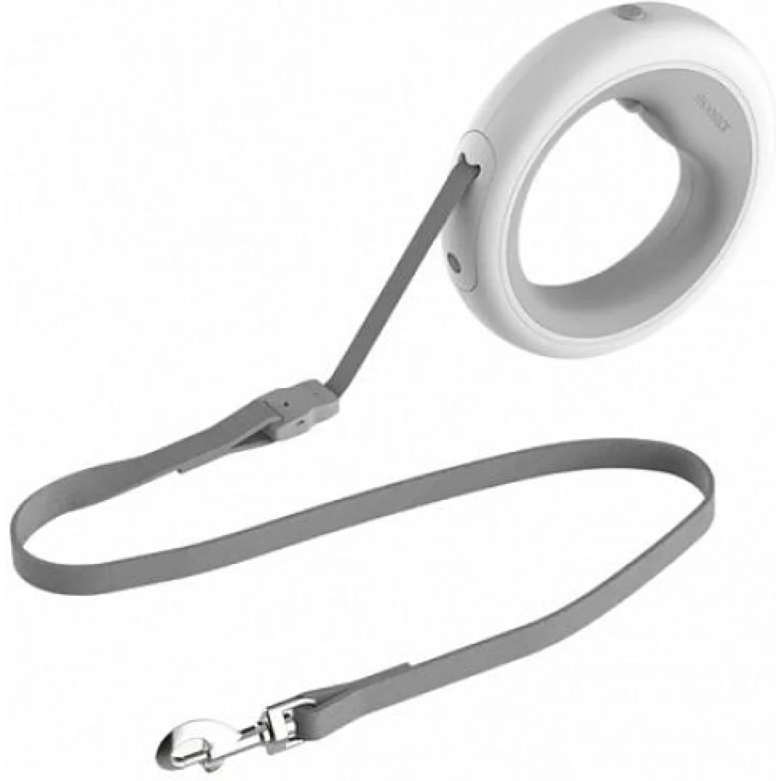 Поводок для собак LED Moestar Extendable Dog Leash 2 Plus White