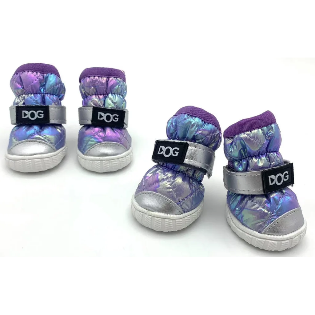Взуття для собак Pet DOG Teddy Shoes M Size Purple