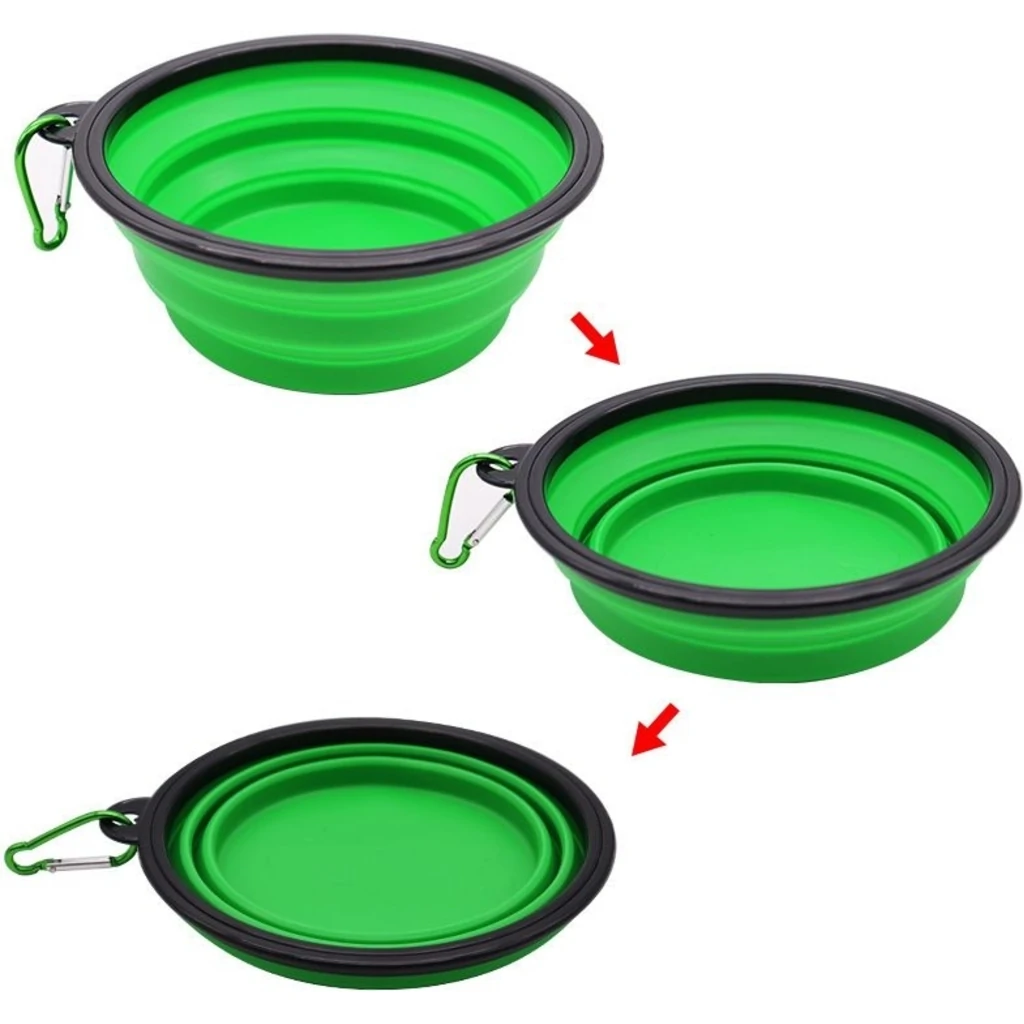 Складана миска Duogepet 350Ml Green