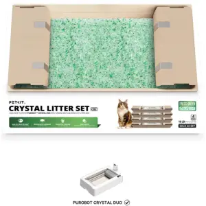 Наповнювач PETKIT для PUROBOT CRYSTAL DUO Fresh Green (сет 4 шт) C02 UA