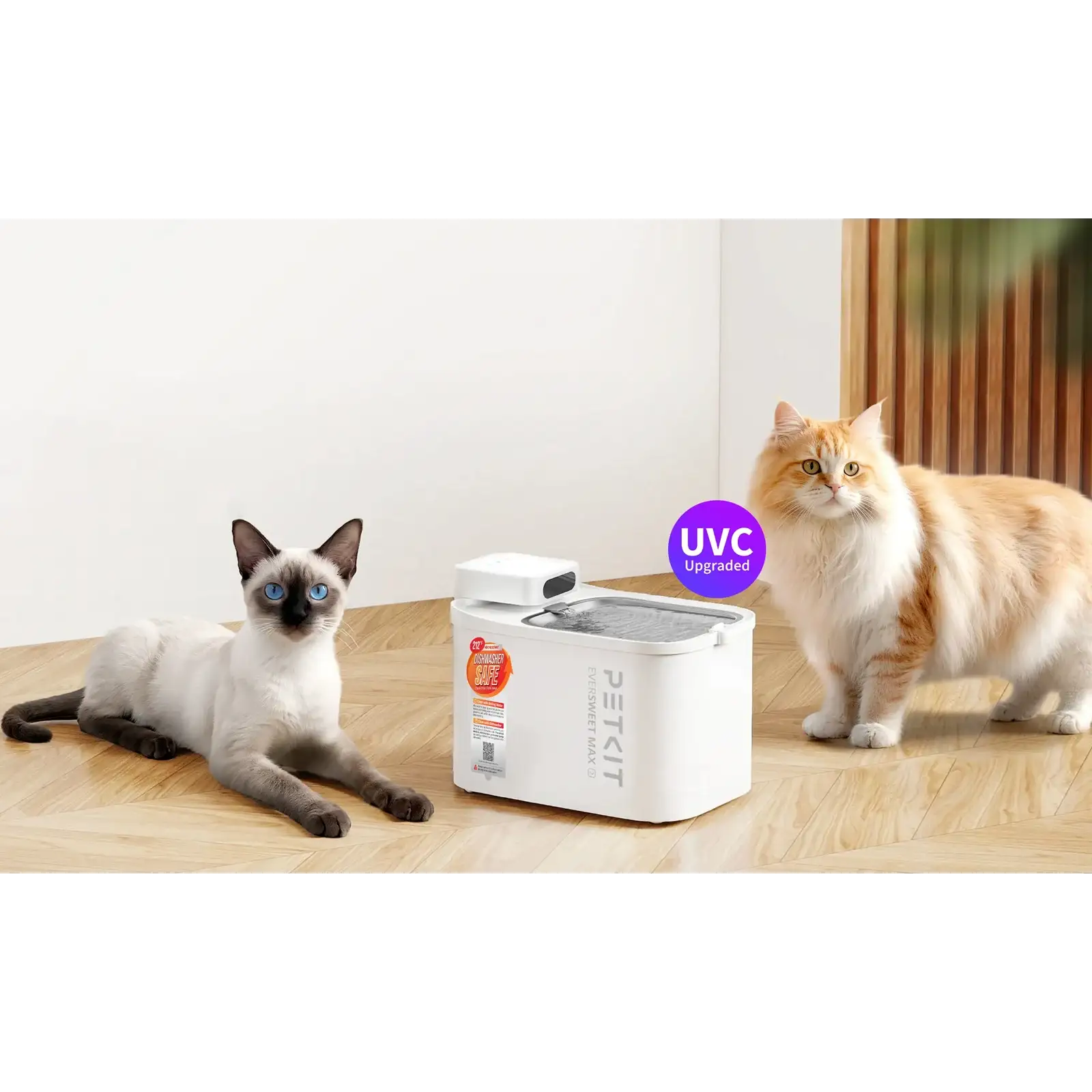 Поилка PETKIT Eversweet MAX 2 White P4116 (UVC) (P4116 UVC) UA