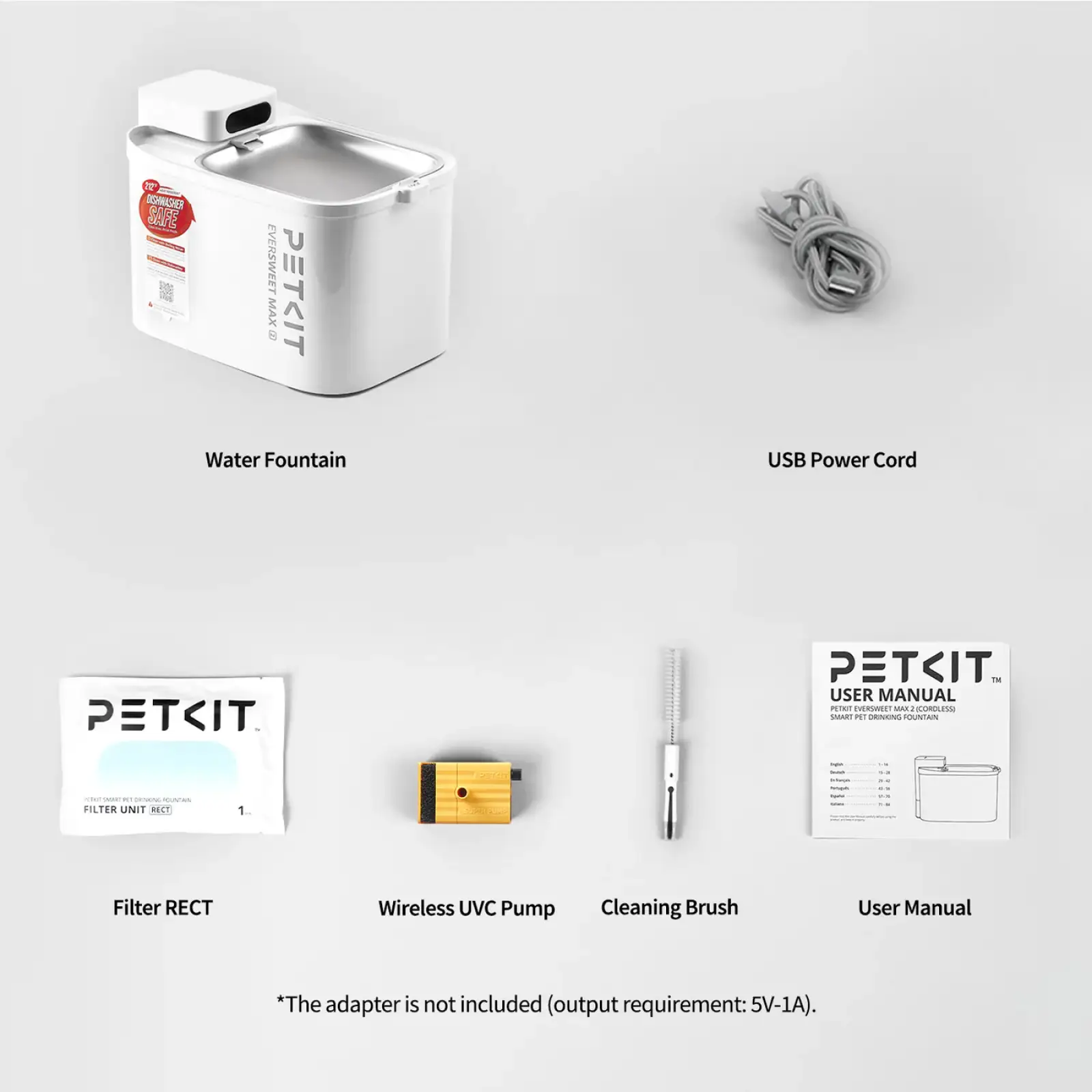 Поилка PETKIT Eversweet MAX 2 White P4116 (UVC) (P4116 UVC) UA
