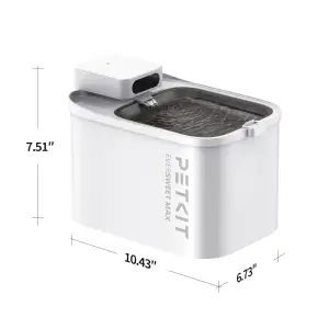 Поїлка PETKIT Eversweet MAX Smart Pet Drinking Fountain White P4115 (UVC) UA